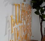 Eden Alphabet Modern - Large 72" x 45