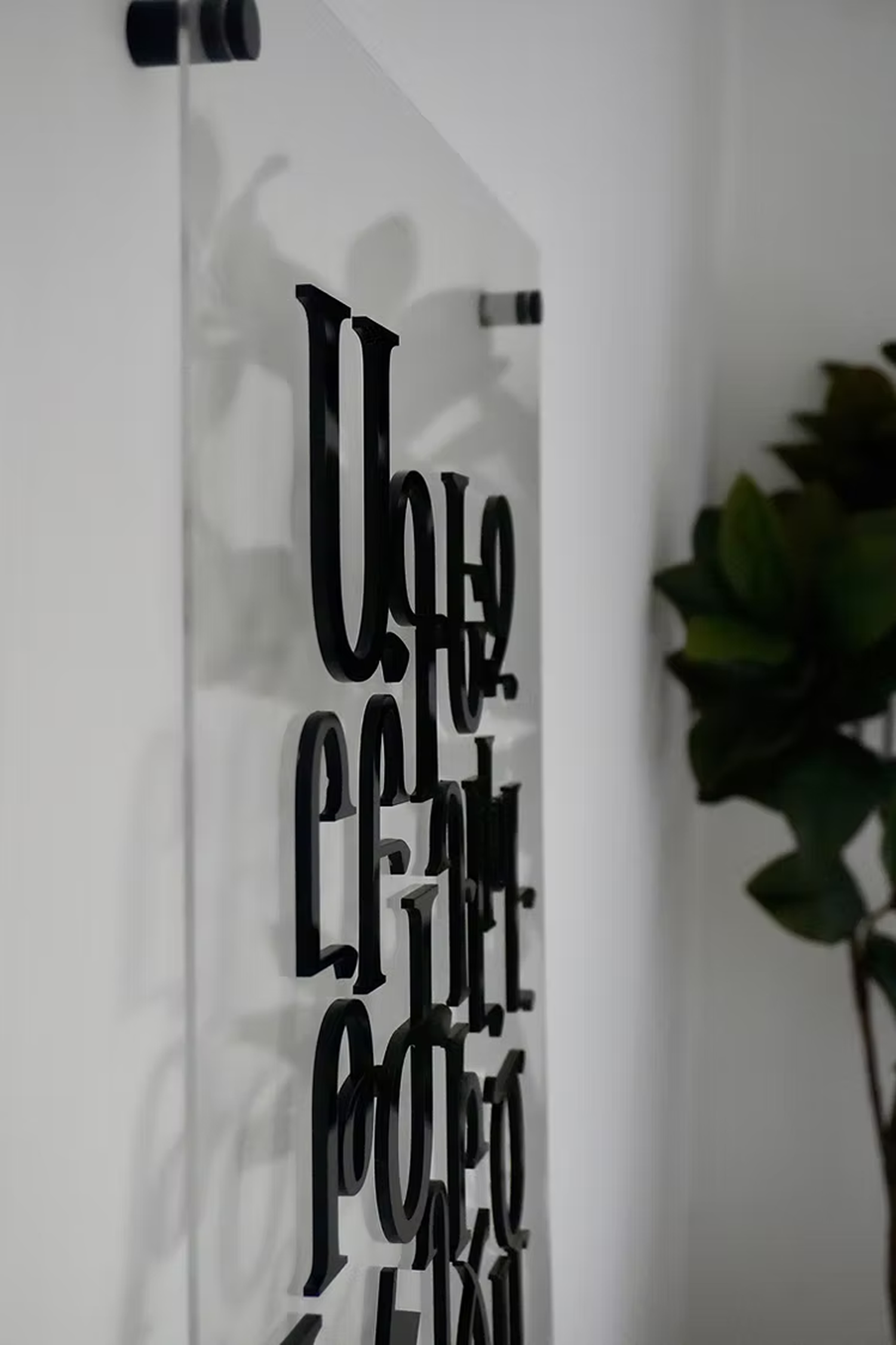 Eden Alphabet Modern - Small 30" x 15"