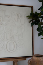 Eden Alphabet Classic - Medium 36” x 42”