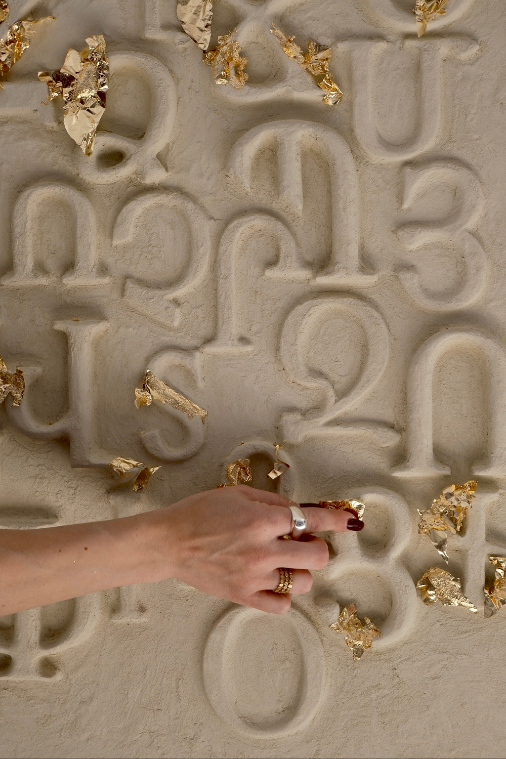 Eden Alphabet Organic - Curved Small 33" x 60"